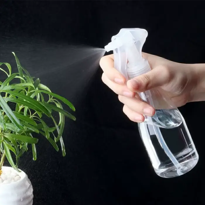 Flacon pulvérisateur en plastique de 200ml, 1 à 9 pièces, flacon pulvérisateur vide transparent, pul
