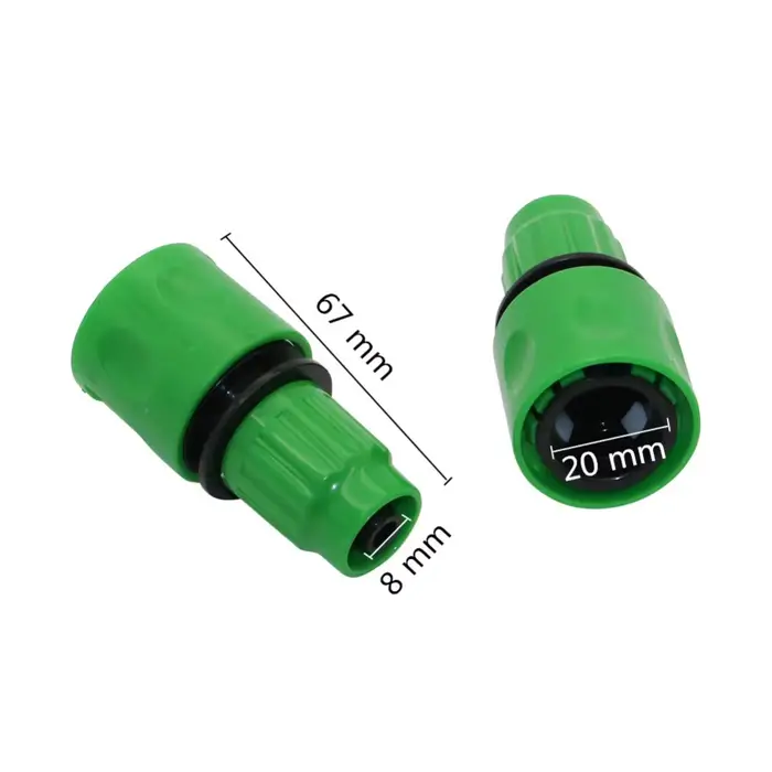 Connecteur rapide de tuyau d'irrigation de jardin, accessoires d'arrosage de pelouse, alimentation e