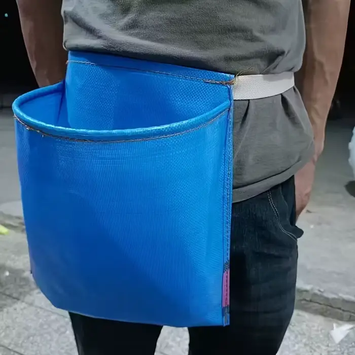 Tablier de jardinage en PE robuste de grande capacité