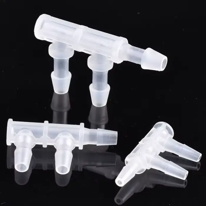 Connecteur à trois voies de type F, côté PP 2.4mm ~ 9.5mm, Joint de tuyau d'eau, tuyau d'aquarium, s