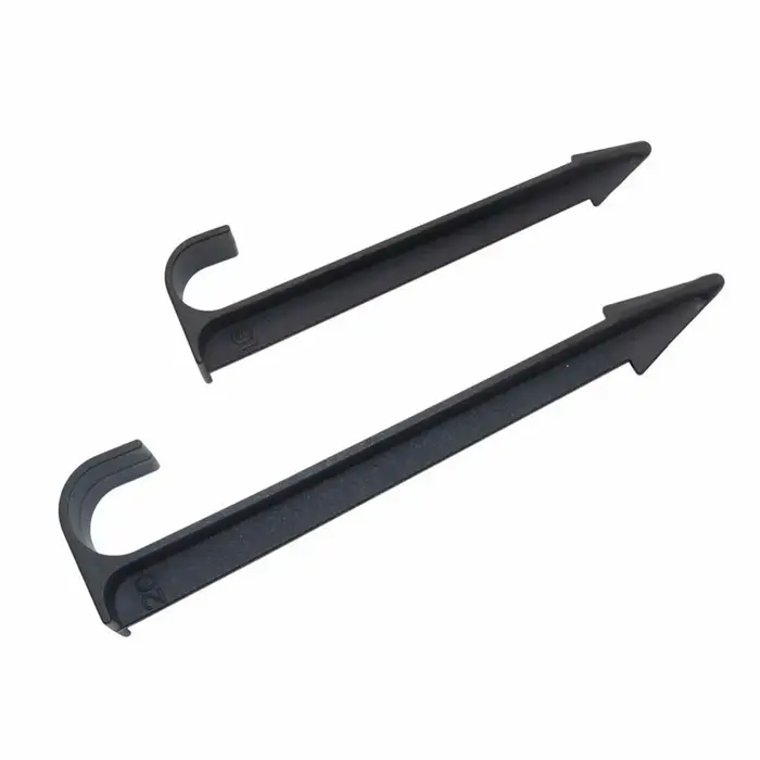 Tuyau en PE noir de type C, support de tuyau, prise de jardinage, nouveau, 16mm, 20mm, lot de 10 piè