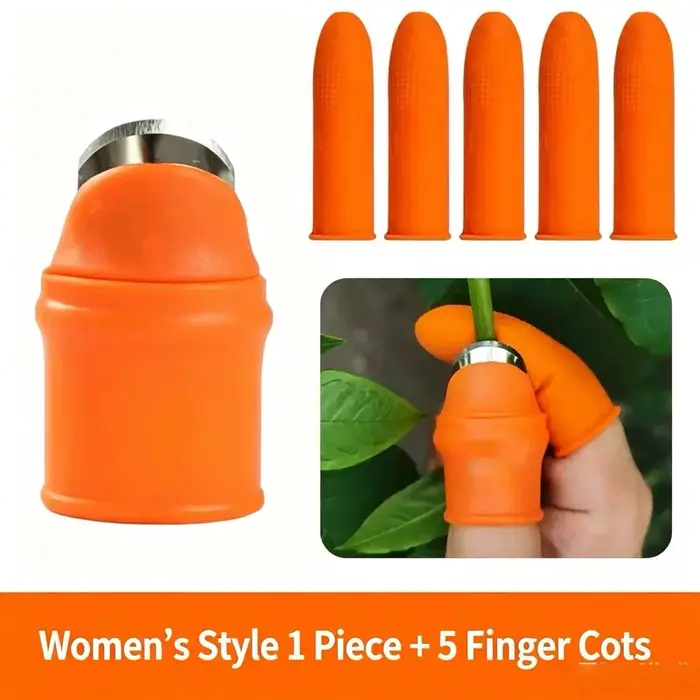 Couteau de jardinage à doigt pour la cueillette des légumes, outil de récolte portable pour fruits,
