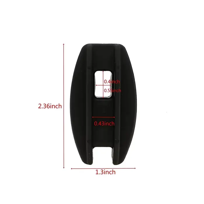 Isolateur de clôture électrique en plastique noir stabilisé UV, clôture de jardin de ferme, extrémit