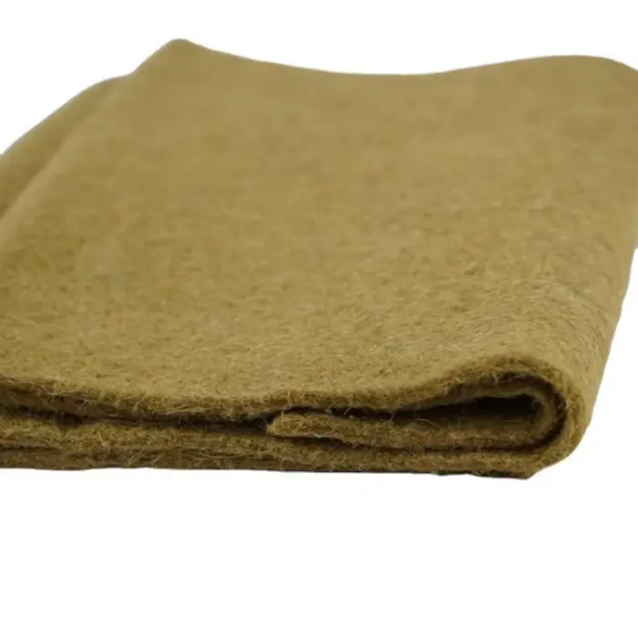 Tissu de jardin en feutre de jute, fibre de plante moelleuse, polymères anti-herbe pour semis agrico