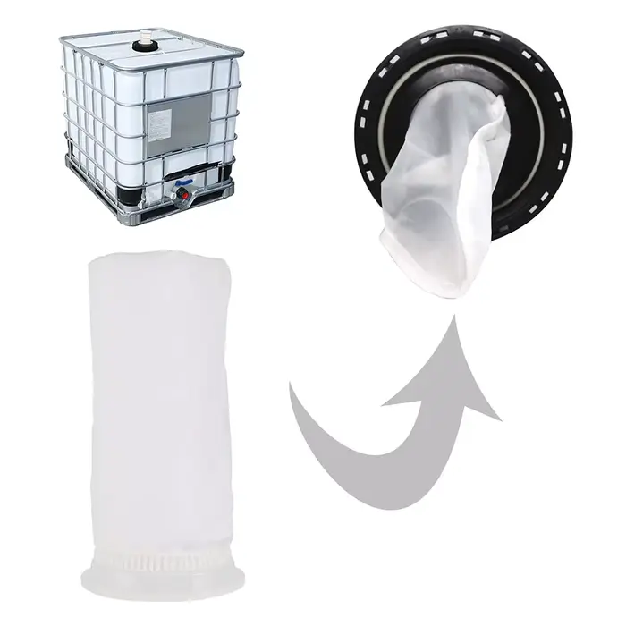 Filtre en nylon pour réservoirs d'eau de pluie, couvercle de filtre de remplacement, raccord d'irrig