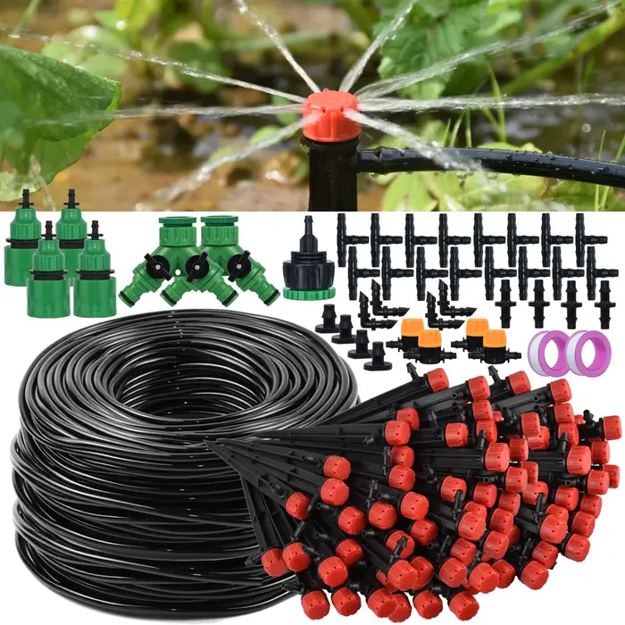 KESLA-Système d'arrosage automatique goutte-à-goutte 5m-50m, tuyau de jardin, micro kits d'arrosage 