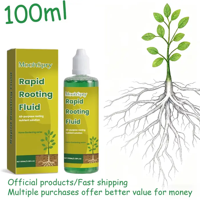 Stimulateur d'enracinement rapide succulent de 100 ml - Engrais rehausseur d'hormone de racine végét