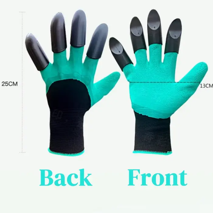 Gants de jardin avec griffes