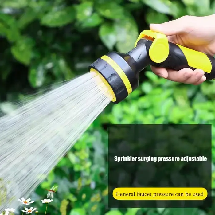 Pistolet de lavage à pression multifonctionnel Portable, 10 Modes d'arrosage de jardin, pistolet à e