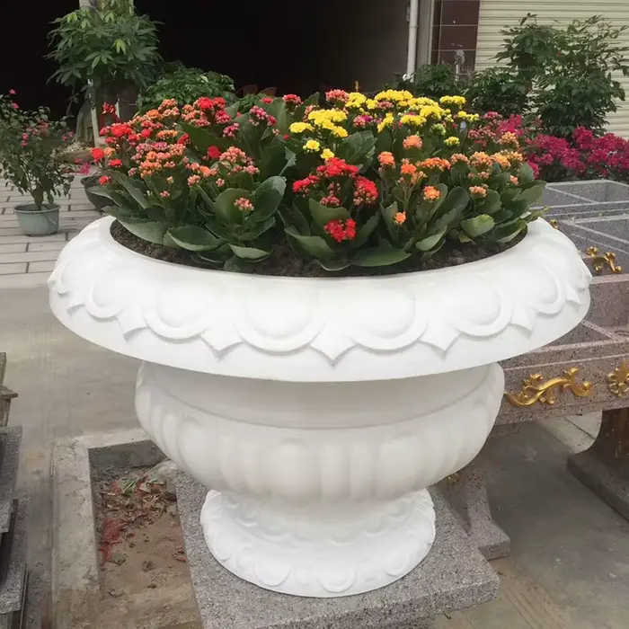 Jardinière décorative en plastique pour jardin extérieur, moule pour pot de fleurs, grande taille, 60cm