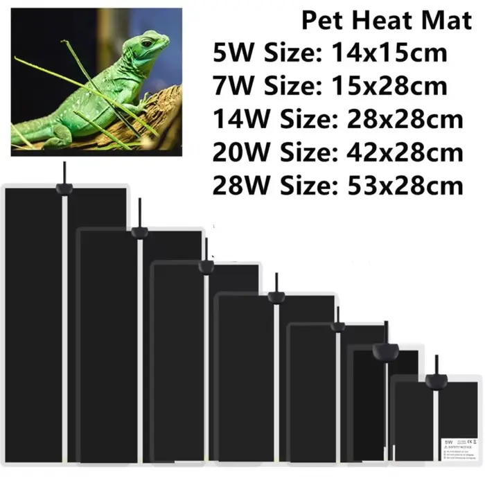 Tapis chauffant pour semis, 5 ~ 28W, Anti-froid, pour animaux de compagnie, pour l'hiver, plantes, f