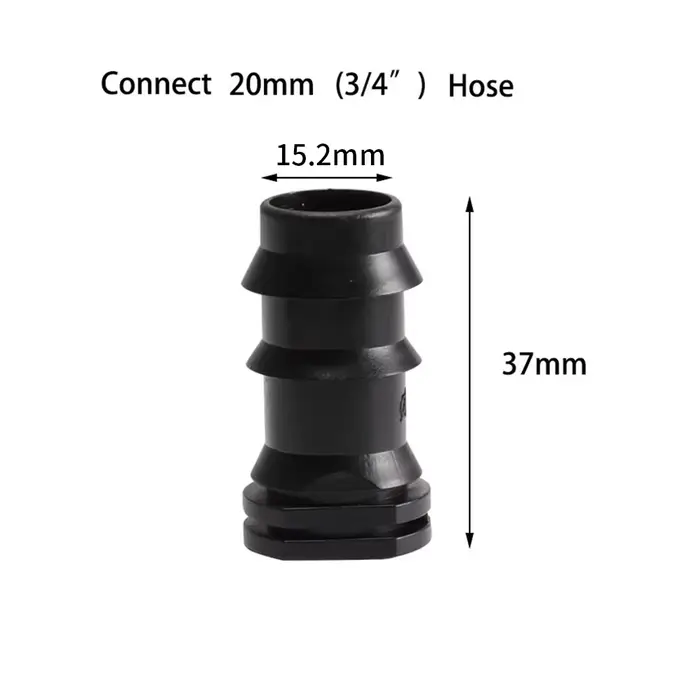 Bouchons d'extrémité de tuyau d'arrosage, 10 pièces, 16mm 20mm 25mm, joint d'eau, fermetures de tuya