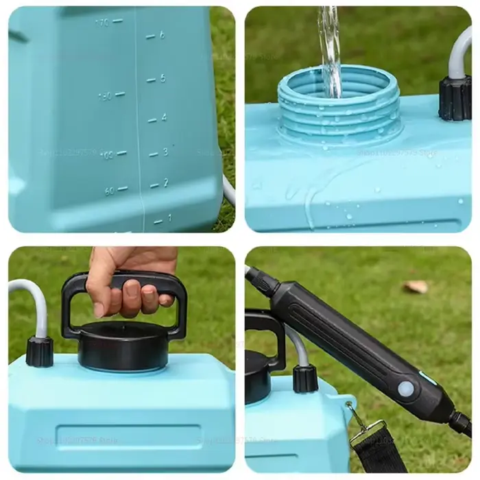 Pulvérisateur électrique de pesticides 8L, haute pression, récupération automatique, équipement de p
