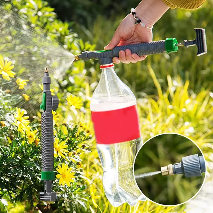 Pulvérisateur manuel haute pression, tête de pulvérisation pour bouteille, outil d'arrosage de jardi