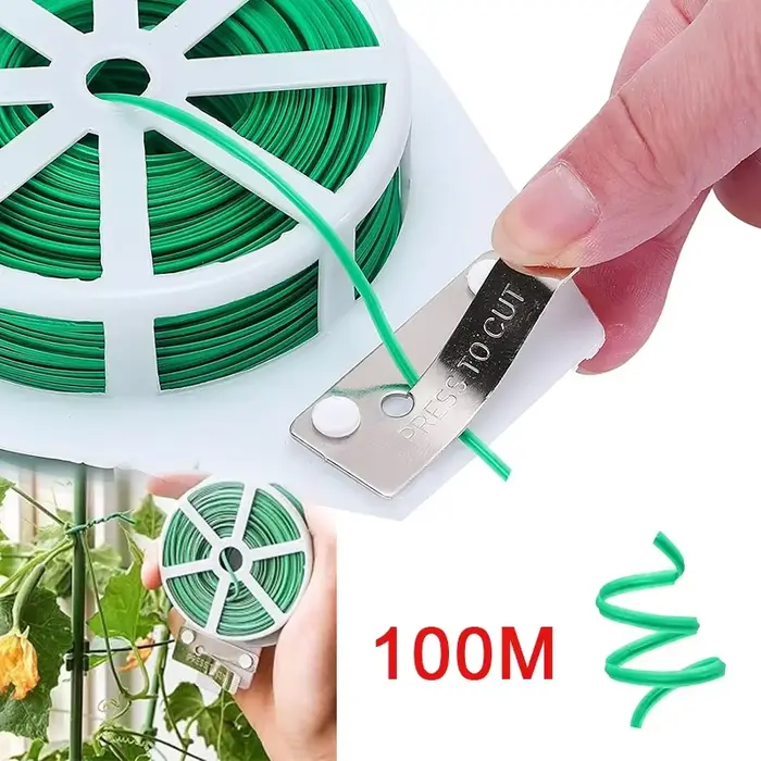 Attaches de jardin torsadées multifonctionnelles, attaches pour plantes grimpantes, réutilisables, a