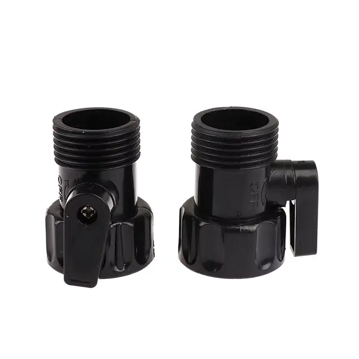 Valve d'irrigation de jardin 3/4 "mâle à femelle, 2 pièces, interrupteur d'extension de tuyau