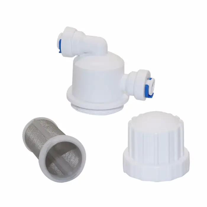 Micro filtre à eau de jardin 1/4 ", maille en acier inoxydable, filtre 40 microns, raccord à glissem