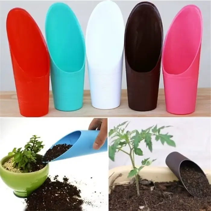Pelle à bêche en plastique pour le sol, ventouse pour plantes succulentes, bonsaï, outil d'aide au j