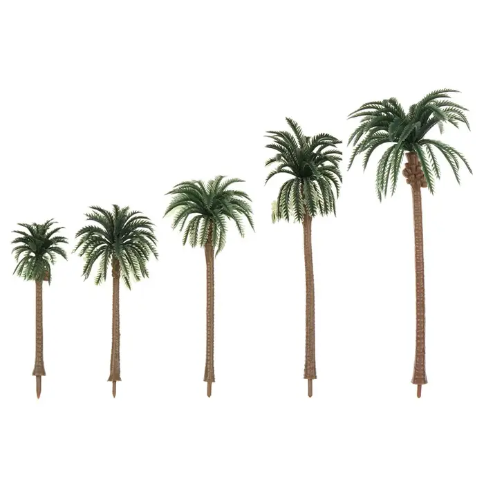 Pots de plantes miniatures en plastique