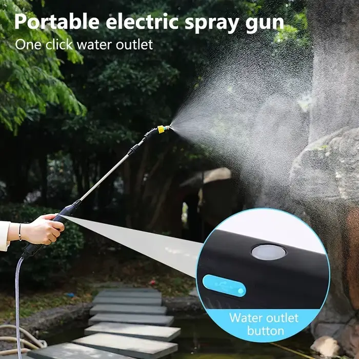 Pistolet de Pulvérisation existent Électrique pour Jardin, Outil d'Irrigation pour Plantes