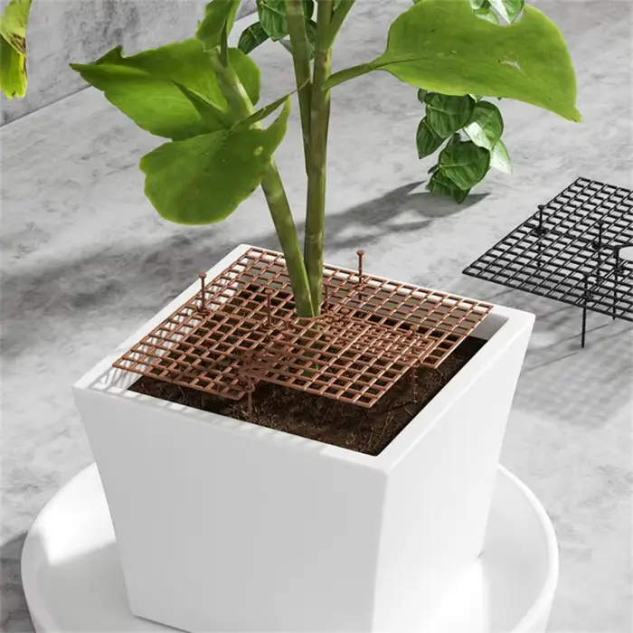 Couvercle de Pot de fleur, grille de Pot de plante, couverture de Protection du sol de jardin, grill