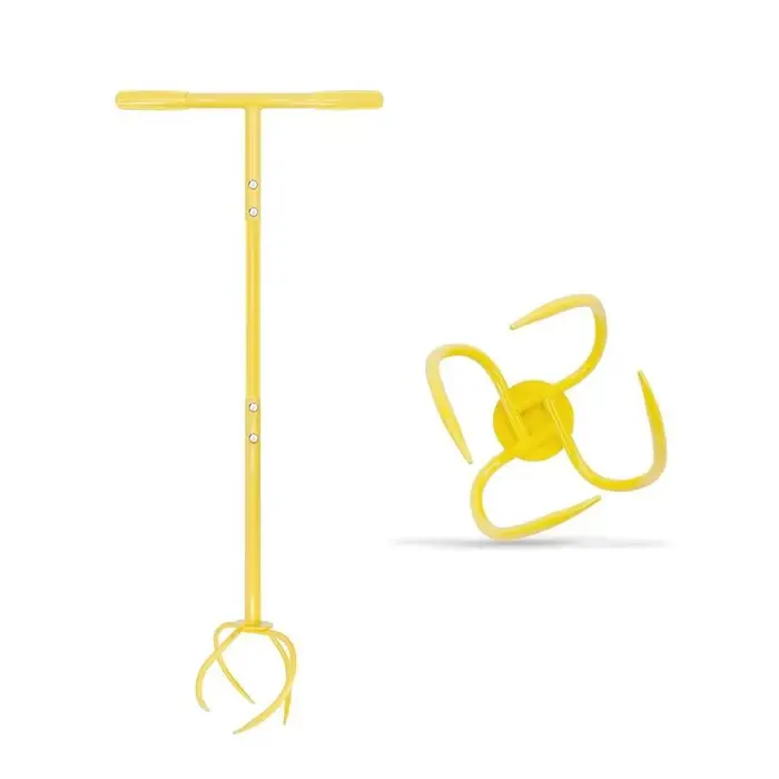 Lanceur torsadé de jardin, outil de griffe de jardin, cultivateur manuel pour lit de jardinage, boît