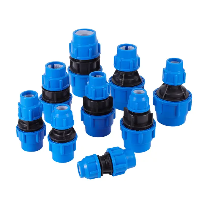 Mathiateur d'Eau de Robinet en PVC, Tube PE, Connecteur à Réduction Rapide, Jardin, Irrigation Agric
