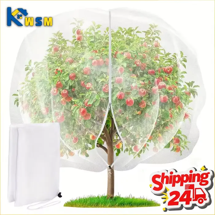 Couverture de filet anti-insectes pour arbres fruitiers