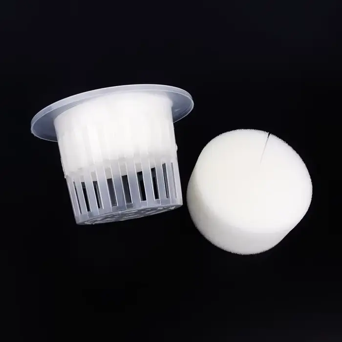 50 pièces plante pépinière maille tasse Pots support hydroponique sol cultiver Pot éponge Net coloni