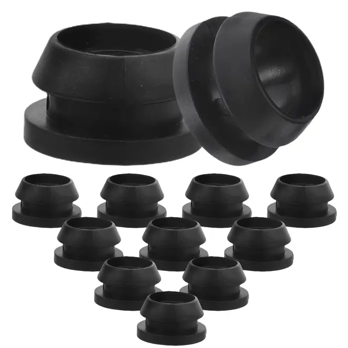 Joint de Valve de dérivation d'irrigation, 50 pièces, rondelle étanche en Silicone TPE noir 16mm, ét