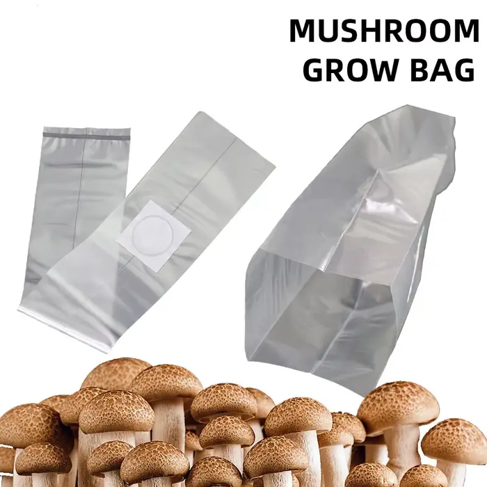 Sac de culture de champignons, 100 sacs résistants à la chaleur en polypropylène, idéaux pour les ch
