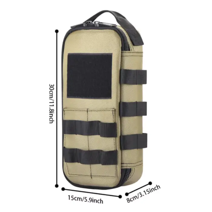 Sac à outils robuste de petite taille, design portable, étui organisateur utilitaire, système d'orga