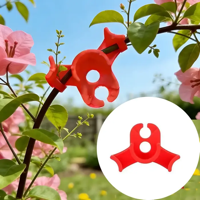 Pince à plantes dispositif de pliage croissance fleur pince accessoires de jardin accessoires produi