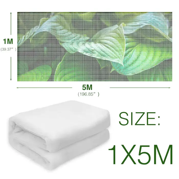 Filets de jardin en nylon pour serre et verger, protection des insectes, couverture de soins, protec