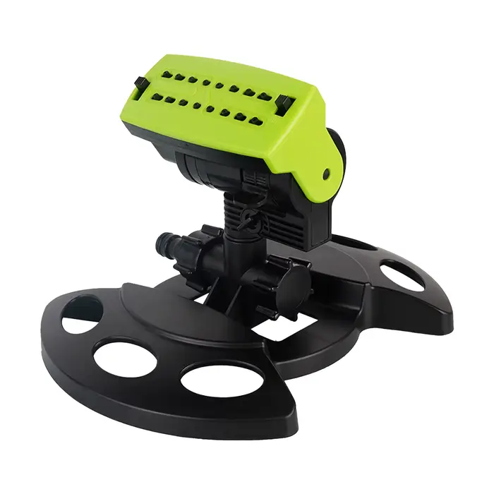 Arroseur de jardin 180 °   Système d'irrigation par arroseur de pelouse rotatif et réglable, grande 