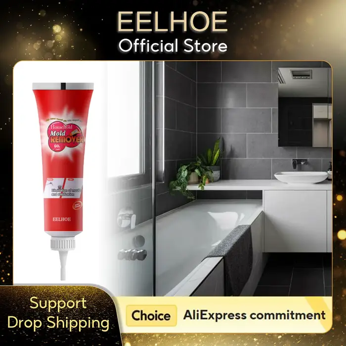 Gel anti-moisissure nettoyant mural moule dissolvant de moisissure nettoyage ménager Machine à laver réfrigérateur