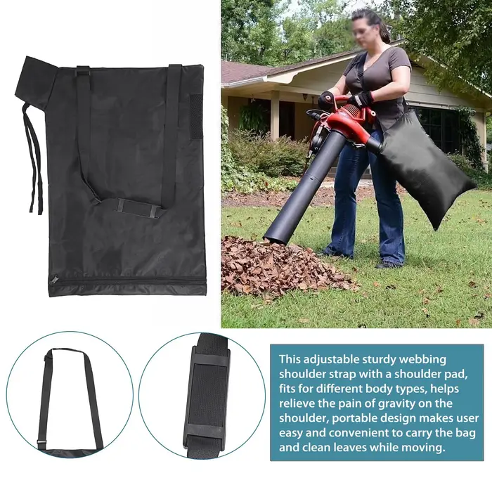 Sac de collecte de feuilles pour aspirateur souffleur
