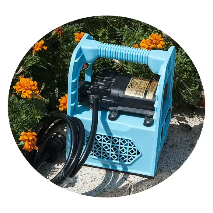 Pompe de pulvérisation électrique portable, 1 pièce, pompe à eau rechargeable, pour lavage de voitur
