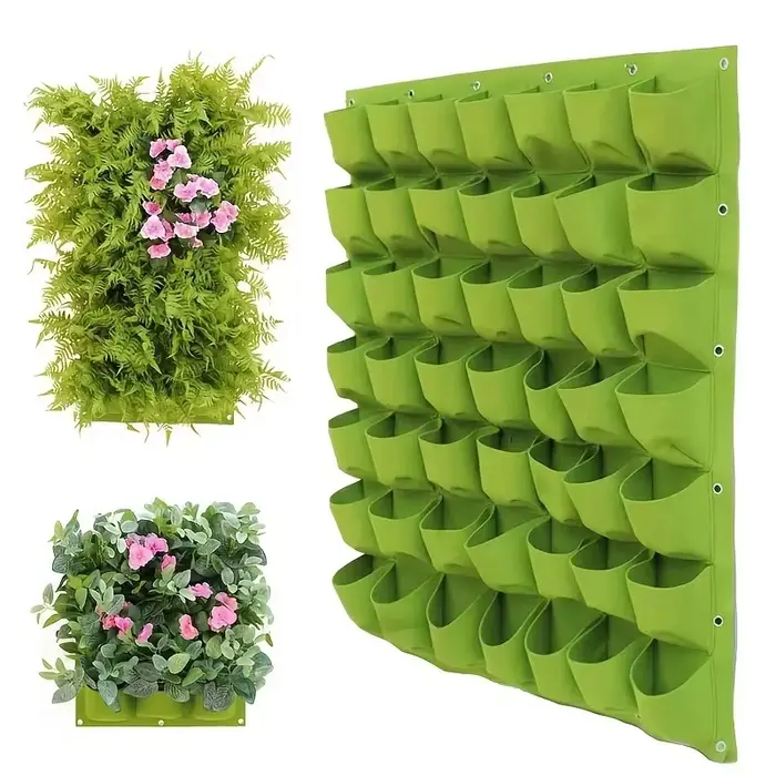 Pochettes murales suspendues, sacs de plantation, Pot de fleur, sac de culture de jardin de maison, 
