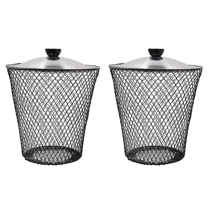Paquet 2 bacs à compost vers moulus pour l'enrichissement organique du l'amélioration du jardin M4YD