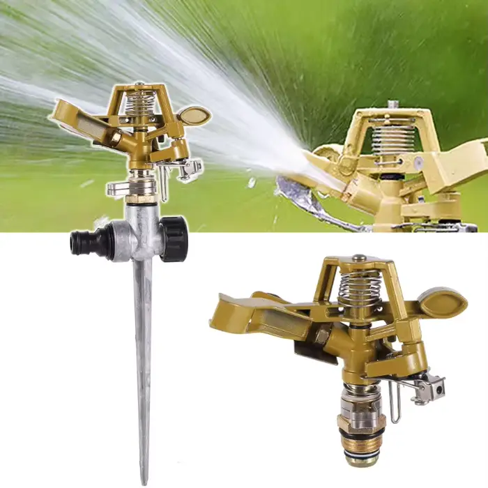 Arroseur oscillant rotatif à filetage mâle 1/2 pouce