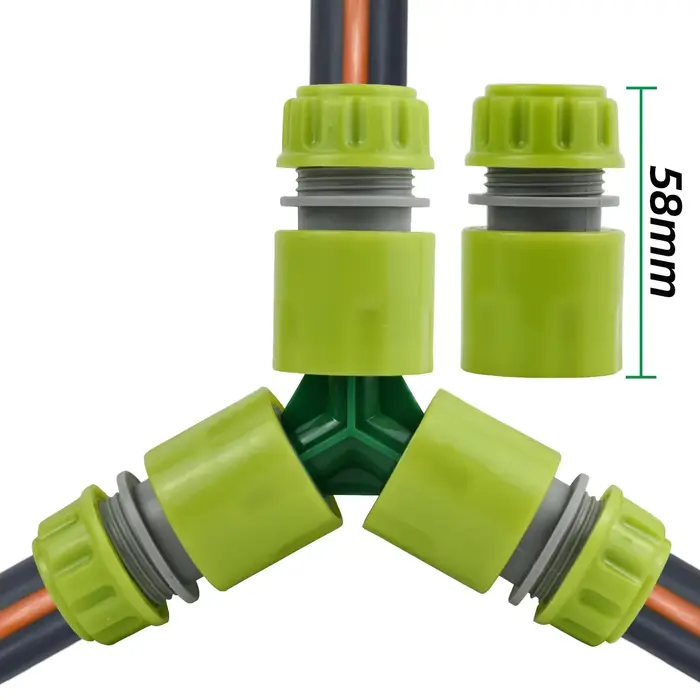 Sprycle 5 pièces 1/2 pouces tuyau d'arrosage connecteur rapide 16mm raccord de tuyau adaptateur de r