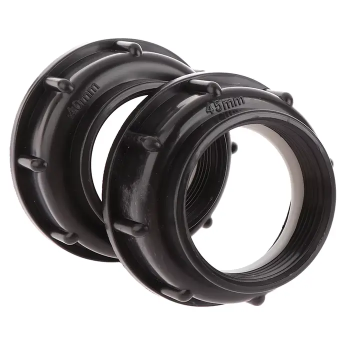 Raccord de réservoir d'eau IBC Durable bleu, filetage S60X6 vers connecteur de tuyau d'arrosage, ada