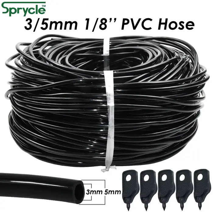 SPRINCLE-Micro système d'irrigation goutte-à-goutte avec perforateur, tuyau en PVC, tube de jardin 1