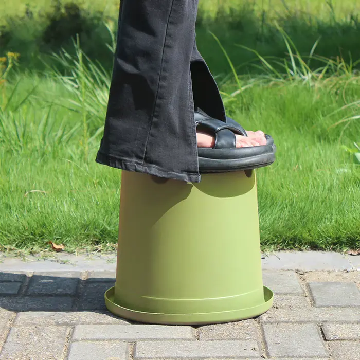 Grand pot de plantation en plastique PP épais