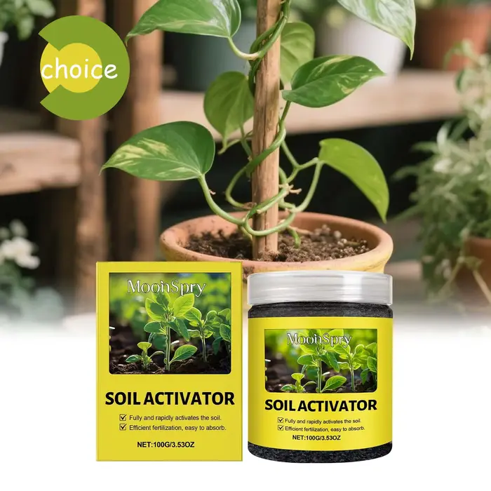 Activateur de sol pour jardin – Engrais pour plantes tout usage qui desserra le sol compacts et les 