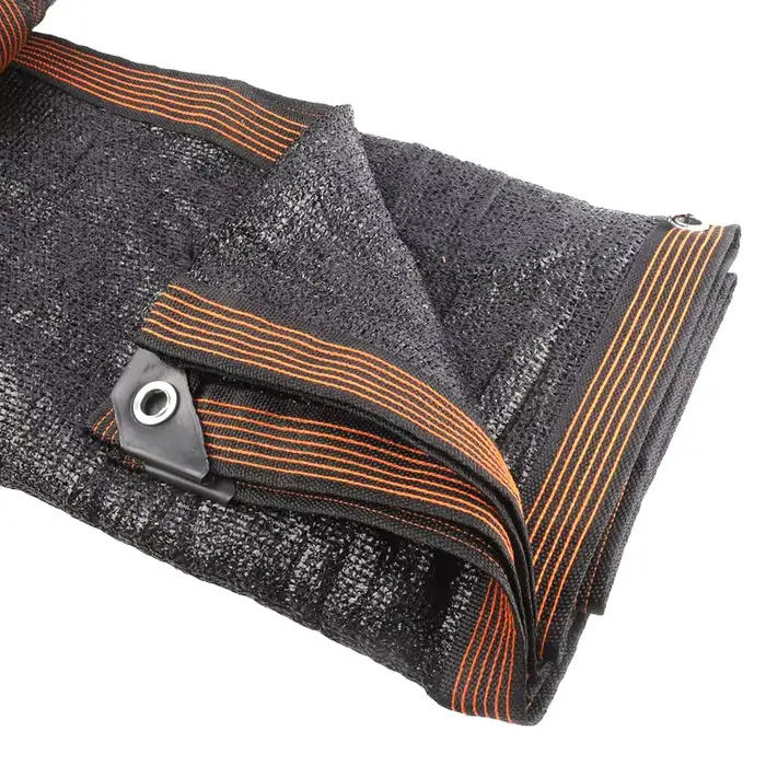 Filet pare-soleil en HDPE noir Anti-UV 3 ~ 12 broches, couverture de plantes de jardin, Pergola exté
