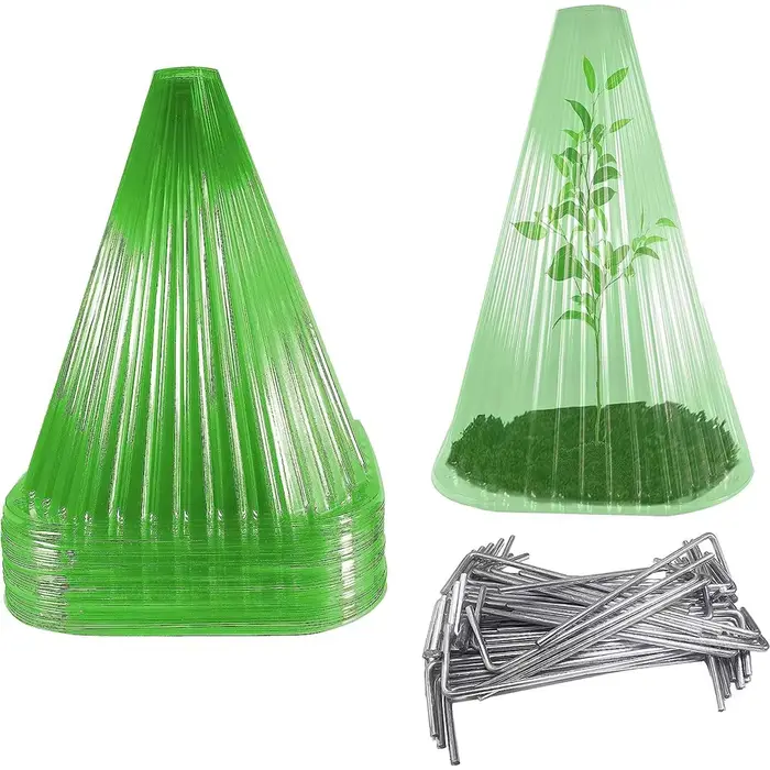 Couvercle carré réutilisable pour plantes de jardin, boîte de croissance des plantes contre Sn64./ I