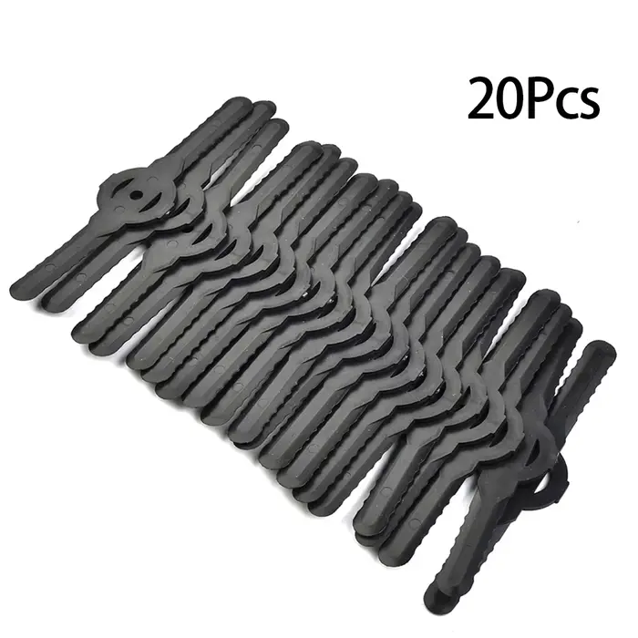 Lames de coupe en plastique pour coupe gazon électrique sans fil