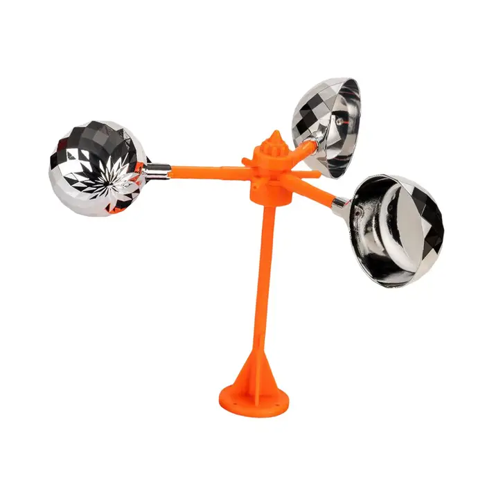 Moulin à Vent Anti-Épouvantail pour Oiseaux, Dispositif Rotatif Durable avec Moulage de Vis, pour Ar
